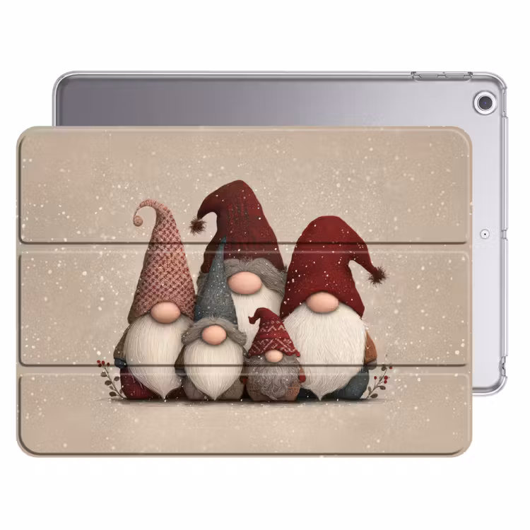 iPad hoes - Kabouters - Kerst - Sneeuw - Puntmutsen — 1