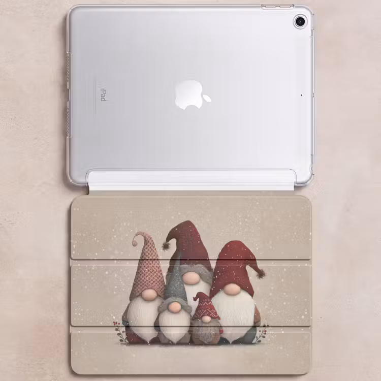 iPad hoes - Kabouters - Kerst - Sneeuw - Puntmutsen — 6