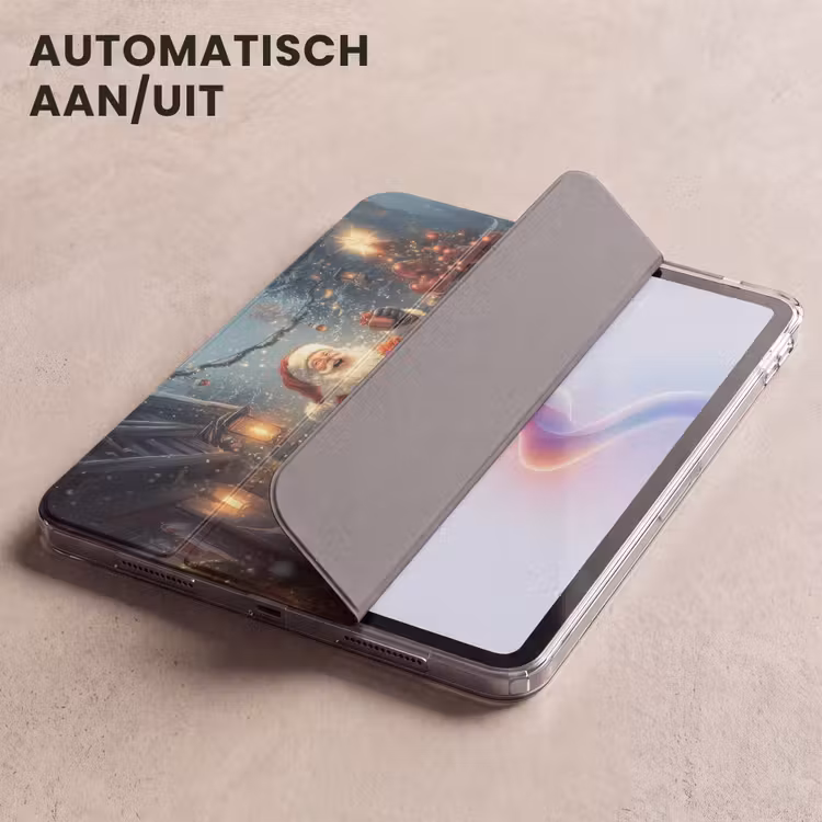iPad hoes - Kerstvreugde - Sneeuw - Kleurrijk — 4