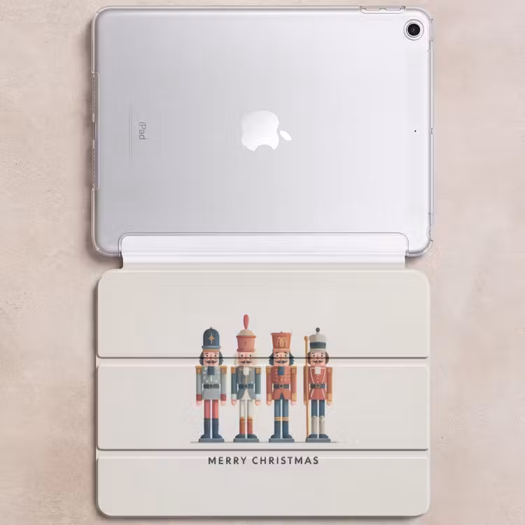 iPad hoes - Notenkrakers - Minimalistisch - Kerst - Beige — 6