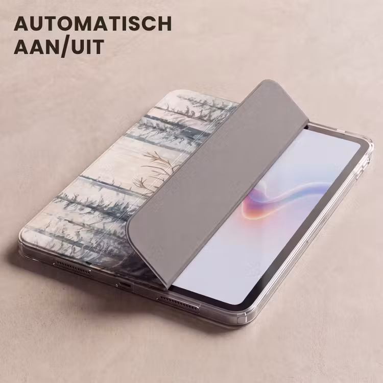 iPad hoes - Rendier - Sneeuw - Woud - Wit — 4