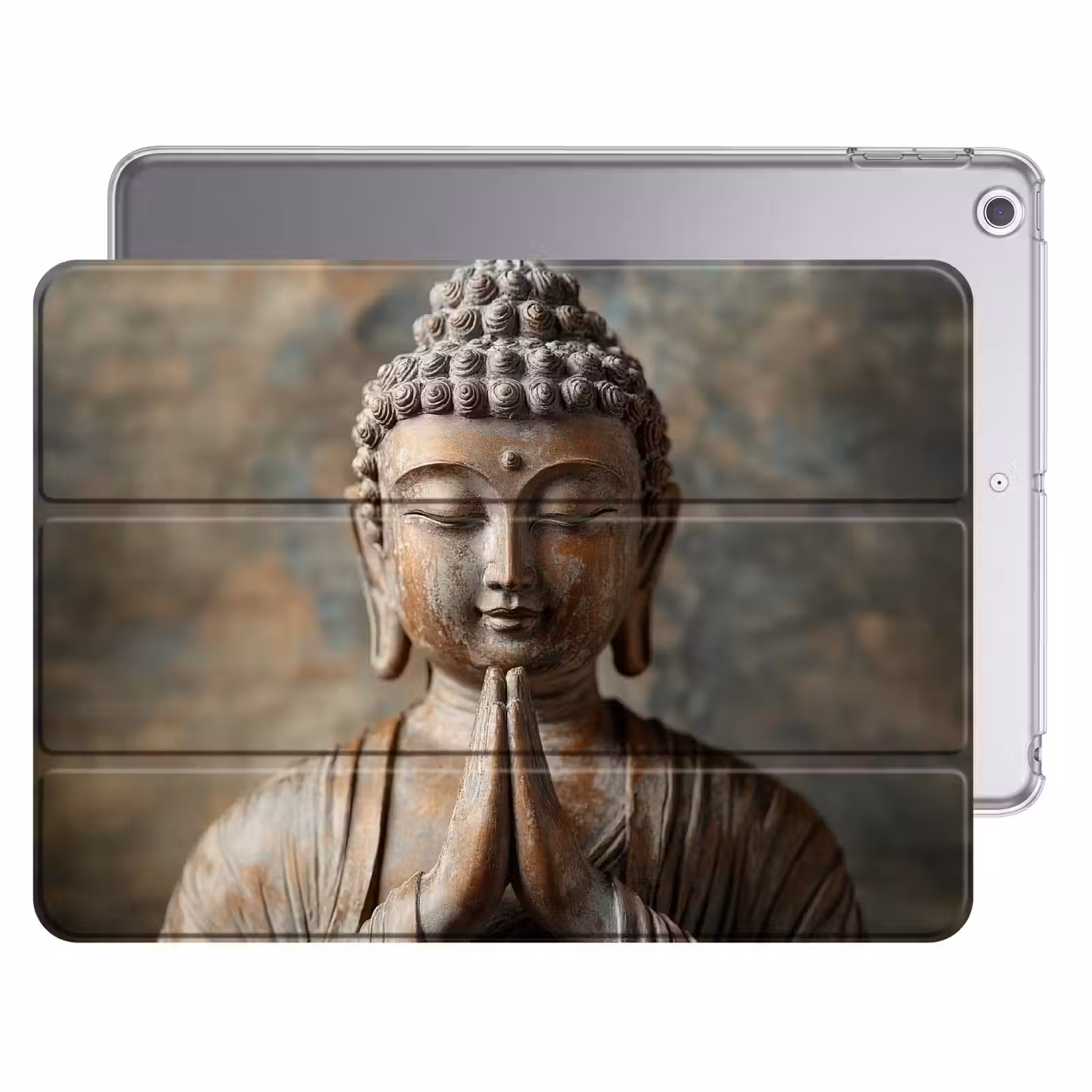iPad hoes - Boedha - Beeld - Bruin - Rust — 1