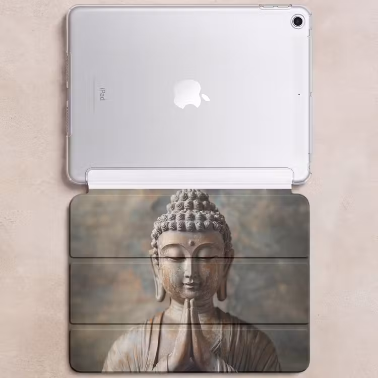 iPad hoes - Boedha - Beeld - Bruin - Rust — 6