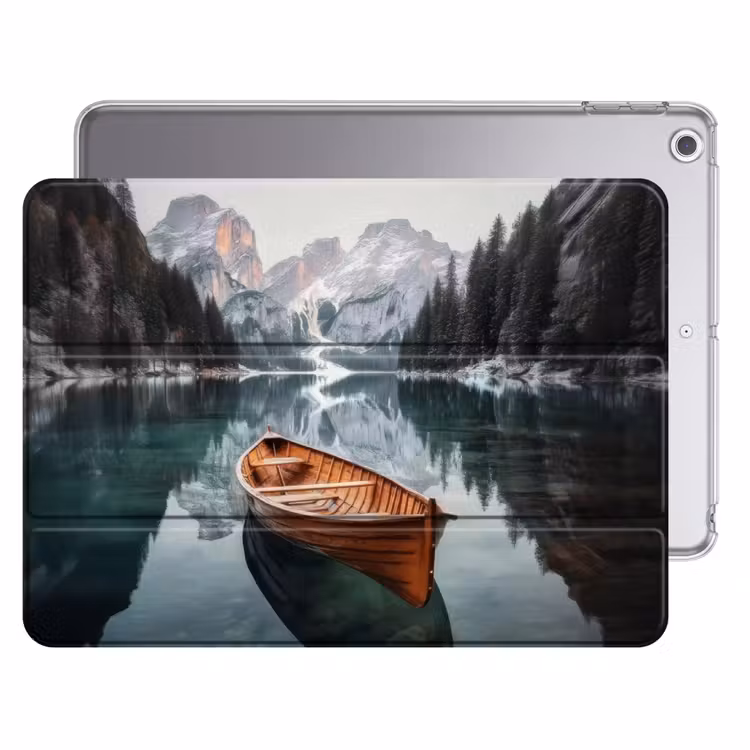 iPad hoes - Boot - Bergen - Natuur - Water — 1