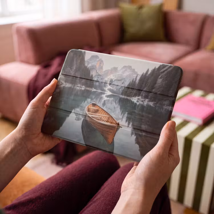 iPad hoes - Boot - Bergen - Natuur - Water — 3