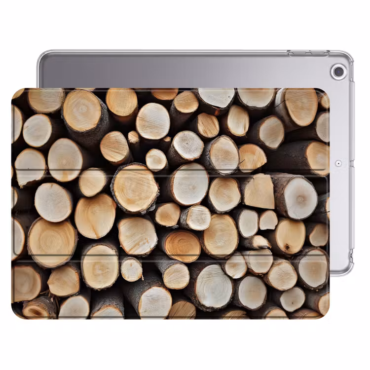 iPad hoes - Hout - Boomstammen - Textuur — 1