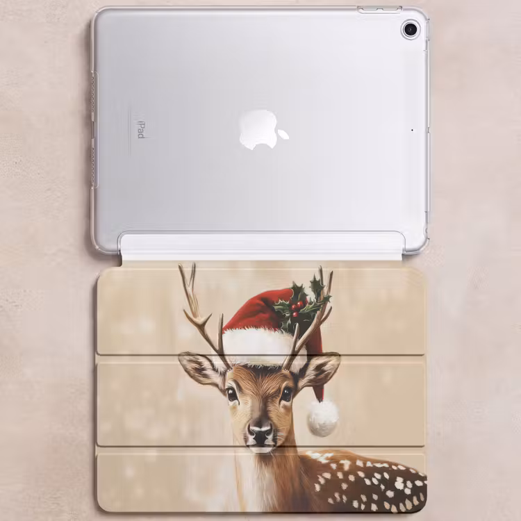 iPad hoes - Kerst - Hert - Gewei - Rood — 6