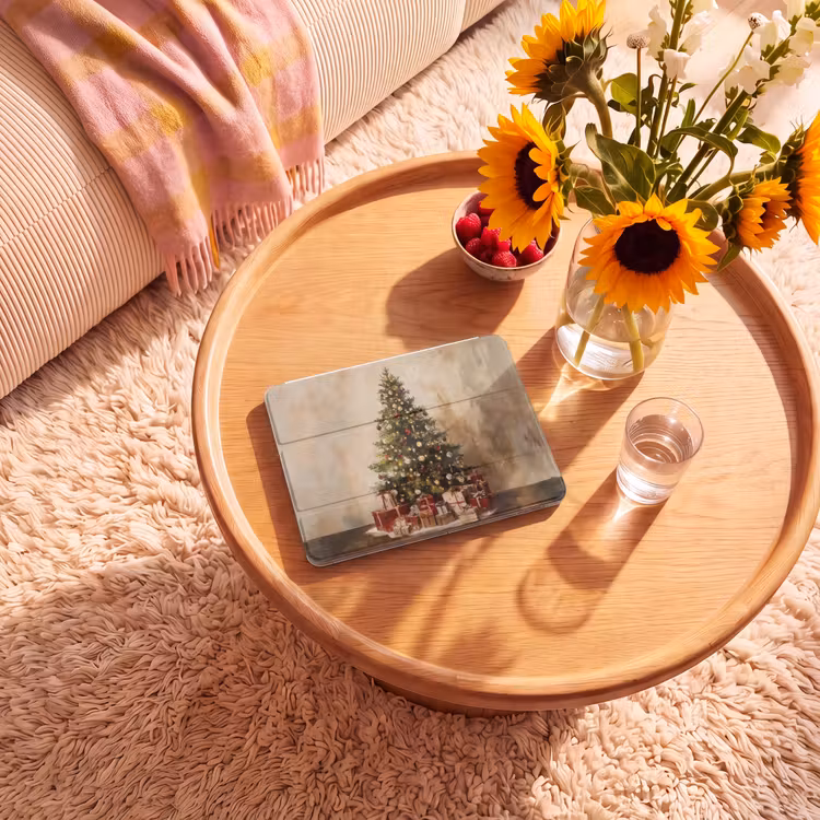 iPad hoes - Kerstboom - Versierd - Kleurrijk — 2