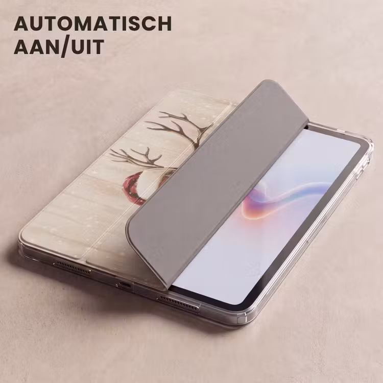 iPad hoes - Kerstman - Rendier - Sneeuw - Kleurrijk — 4