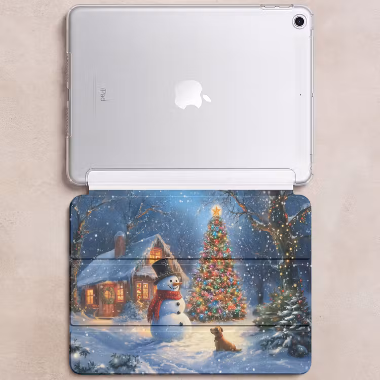 iPad hoes - Kerstwonder - Winteravond - Kleurrijk — 6