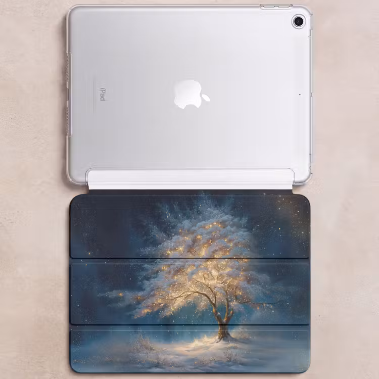 iPad hoes - Levensboom - Nacht - Donker - Blauw — 6