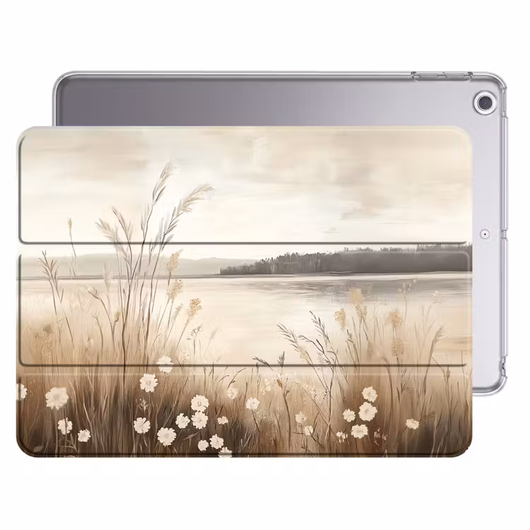 iPad hoes - Meer - Water - Natuur - Beige — 1
