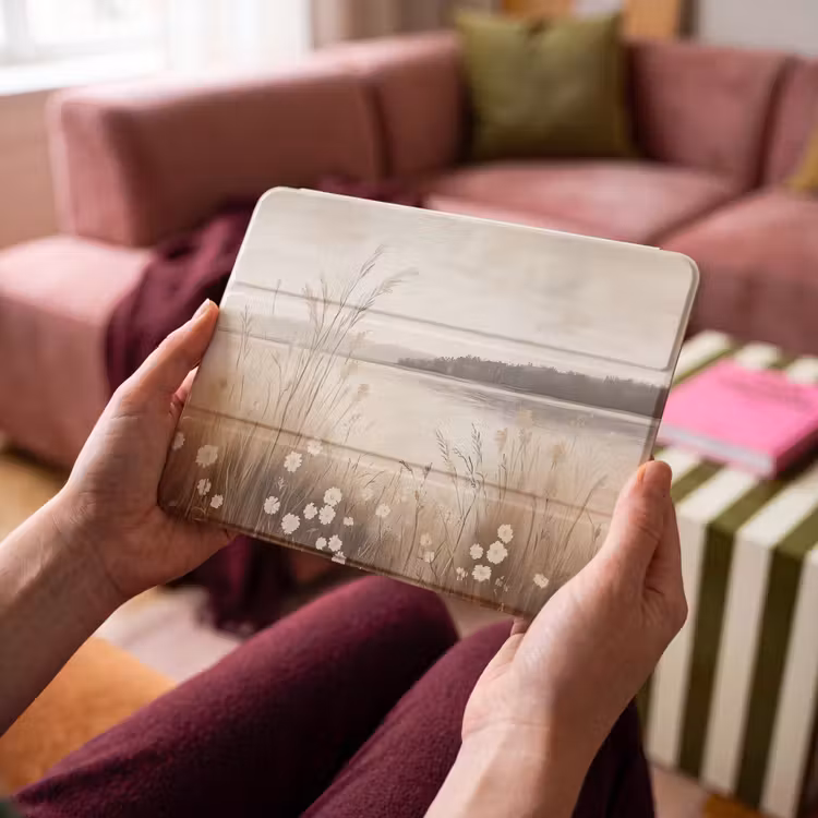 iPad hoes - Meer - Water - Natuur - Beige — 3
