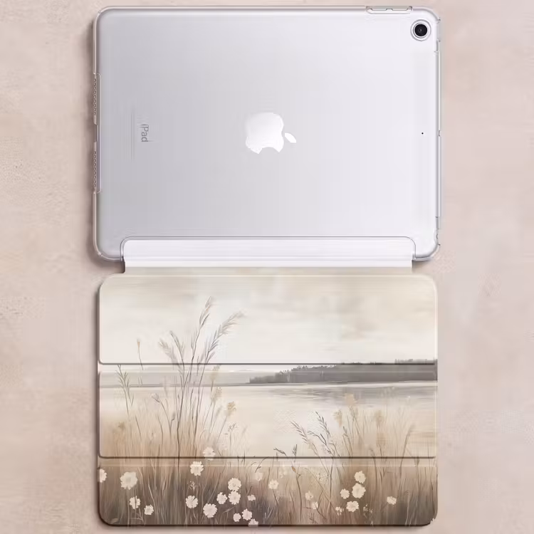 iPad hoes - Meer - Water - Natuur - Beige — 6