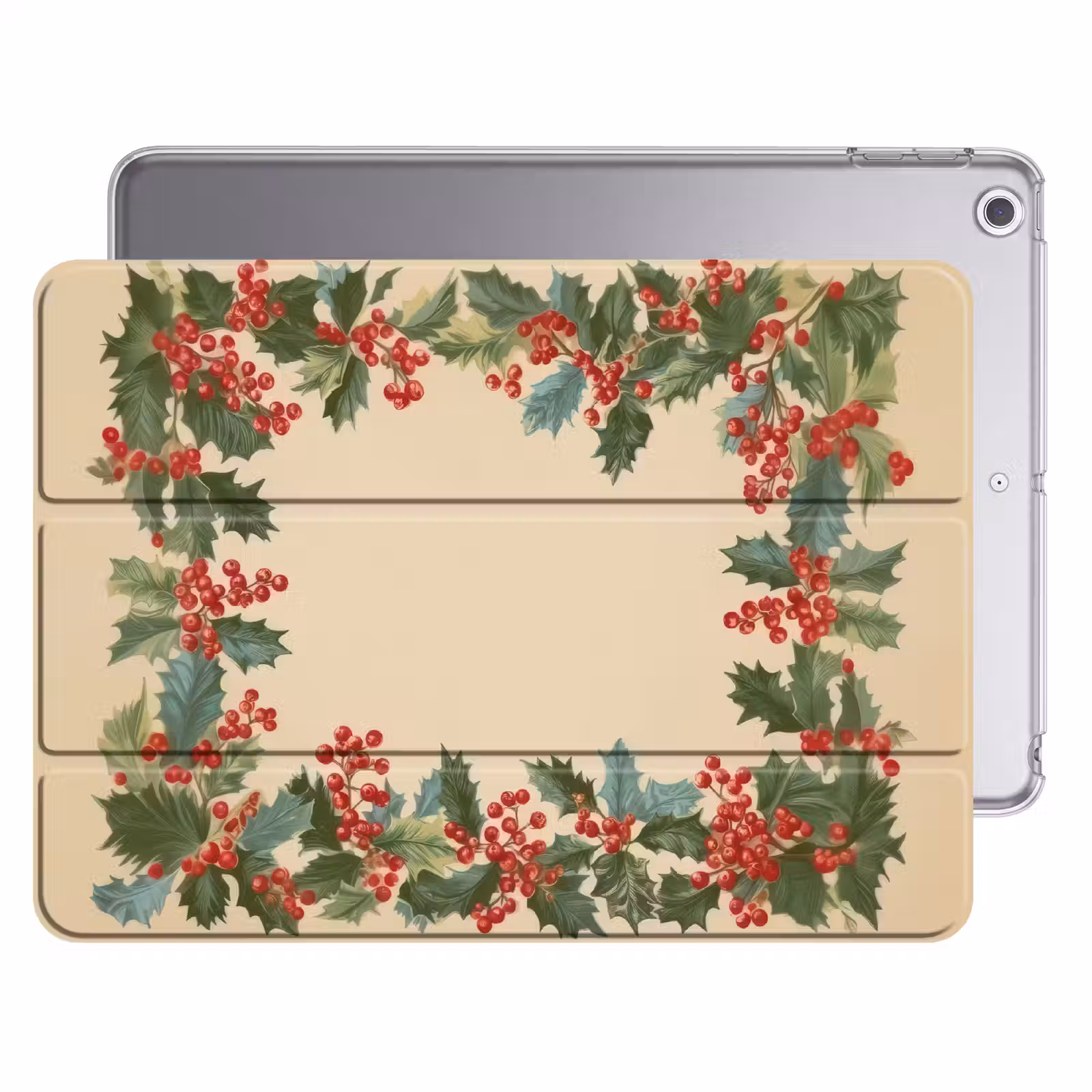 iPad hoes - Hulstrand - Bessen - Beige — 1