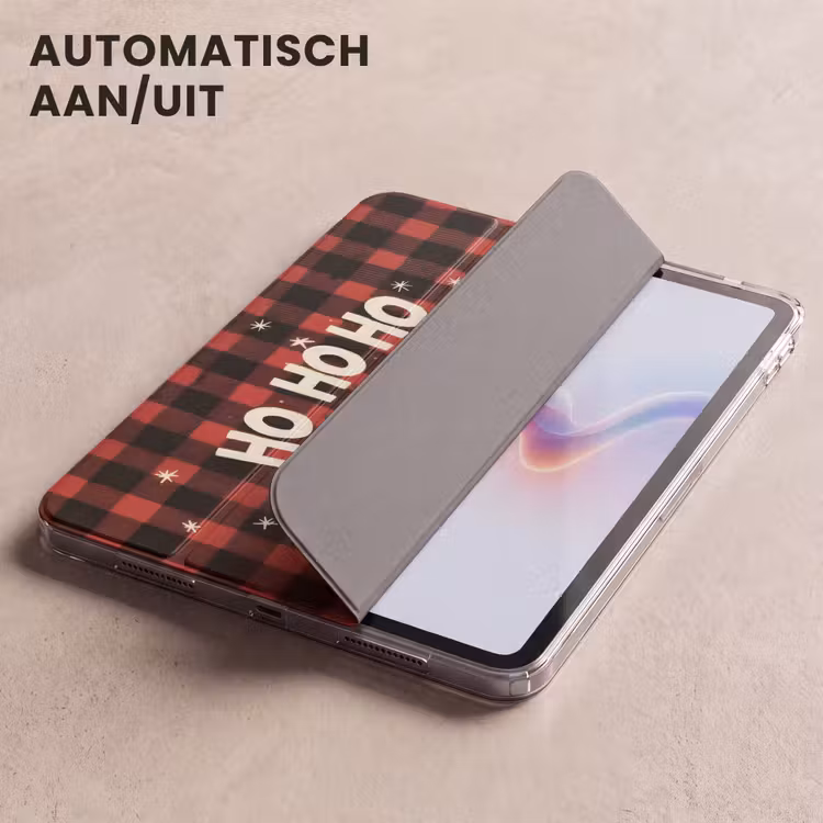 iPad hoes - Kerstman - Rendier - Tekst - Rood - Zwart — 4