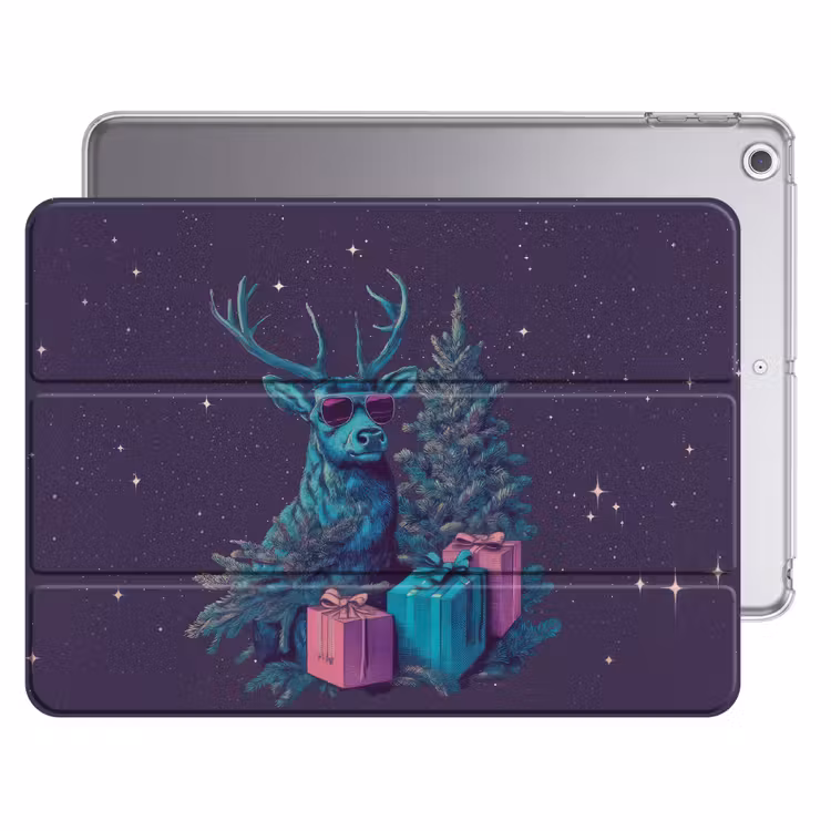 iPad hoes - Rendier - Zonnebril - Neon - Kerstboom — 1
