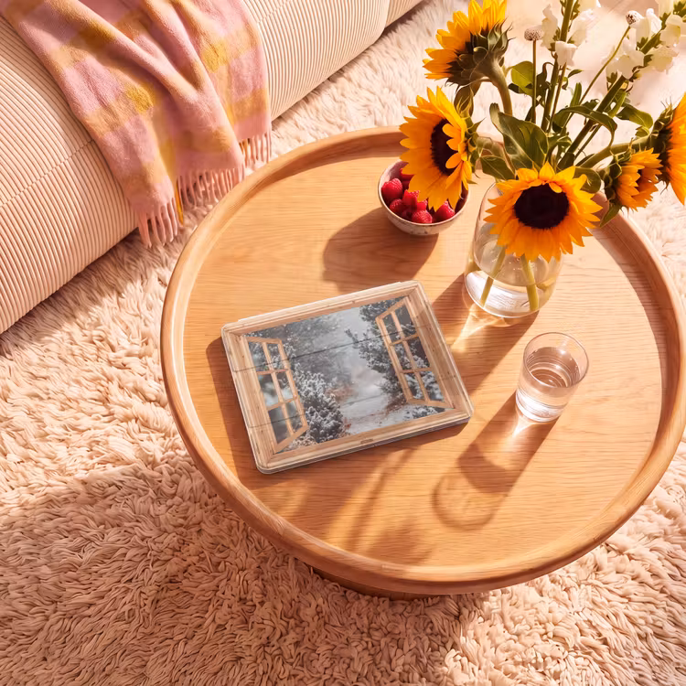 iPad hoes - Bos - Winter - Bomen - Natuur - Pad - Doorkijk — 2