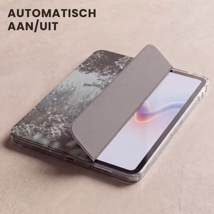 iPad hoes - Bos - Winter - Bomen - Natuur - Pad - Sneeuw — 4