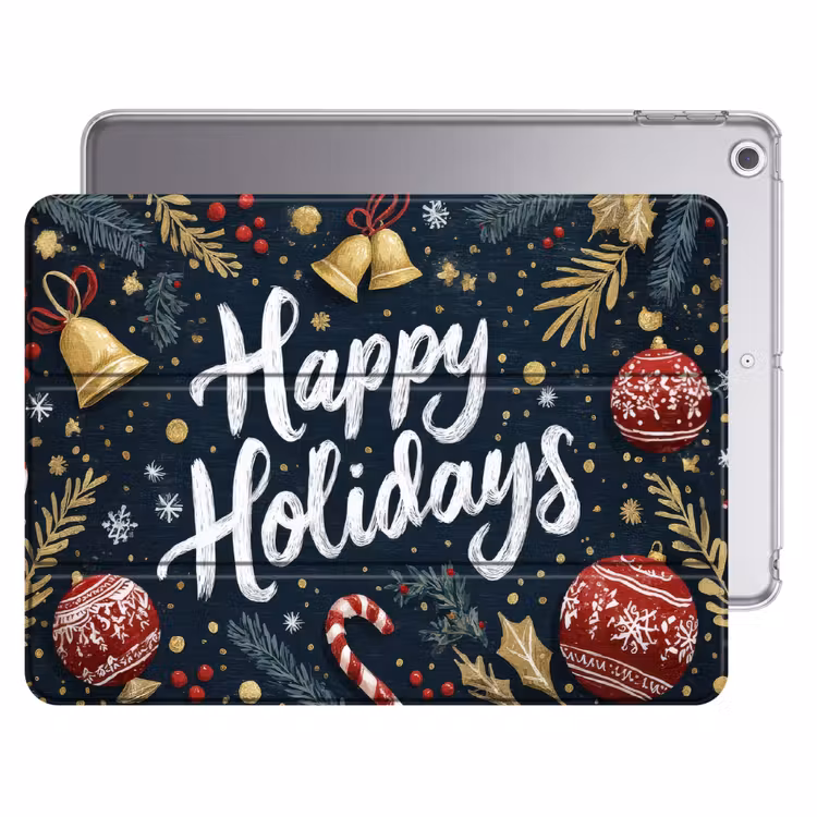 iPad hoes - Feestelijk - Kerstgroet - Kleurrijk — 1