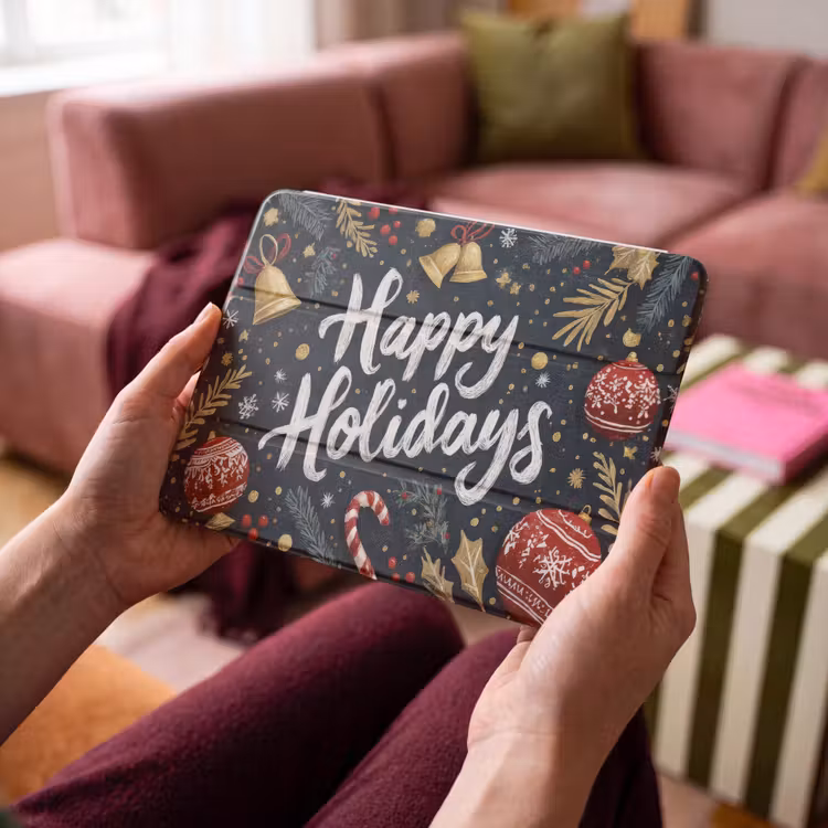 iPad hoes - Feestelijk - Kerstgroet - Kleurrijk — 3