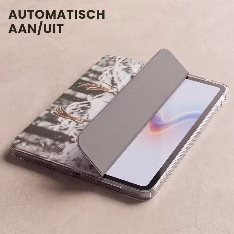 iPad hoes - Hert - Sneeuw - Winter - Bos - Dieren — 4