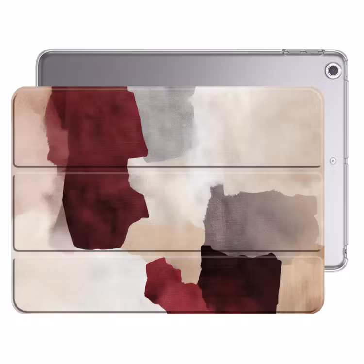 iPad hoes - Abstract - Kleurbakken - Rood — 1
