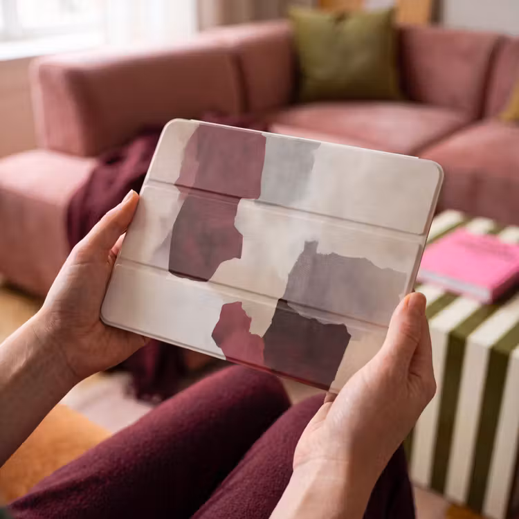 iPad hoes - Abstract - Kleurbakken - Rood — 3