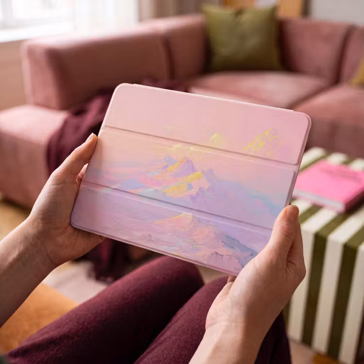 iPad hoes - Bergtoppen - Wolken - Dromerig — 3