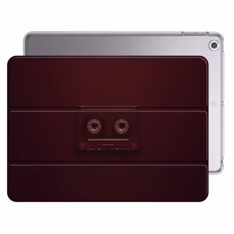 iPad hoes - Cassetteband - Bordeaux - Vintage — 1