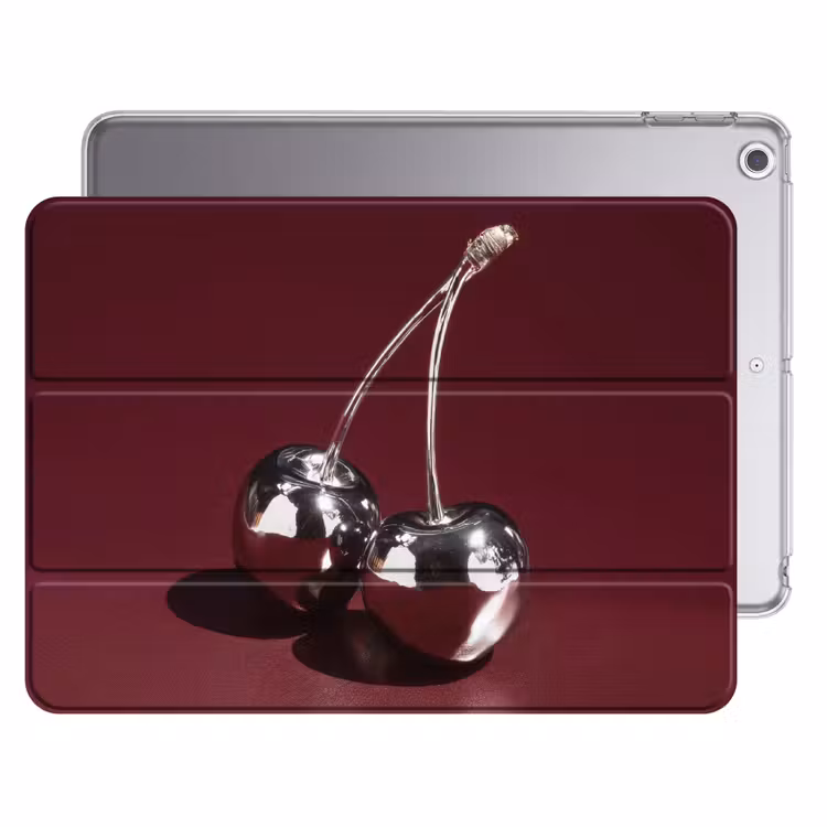 iPad hoes - Kersen - Glanzend - Bordeaux — 1