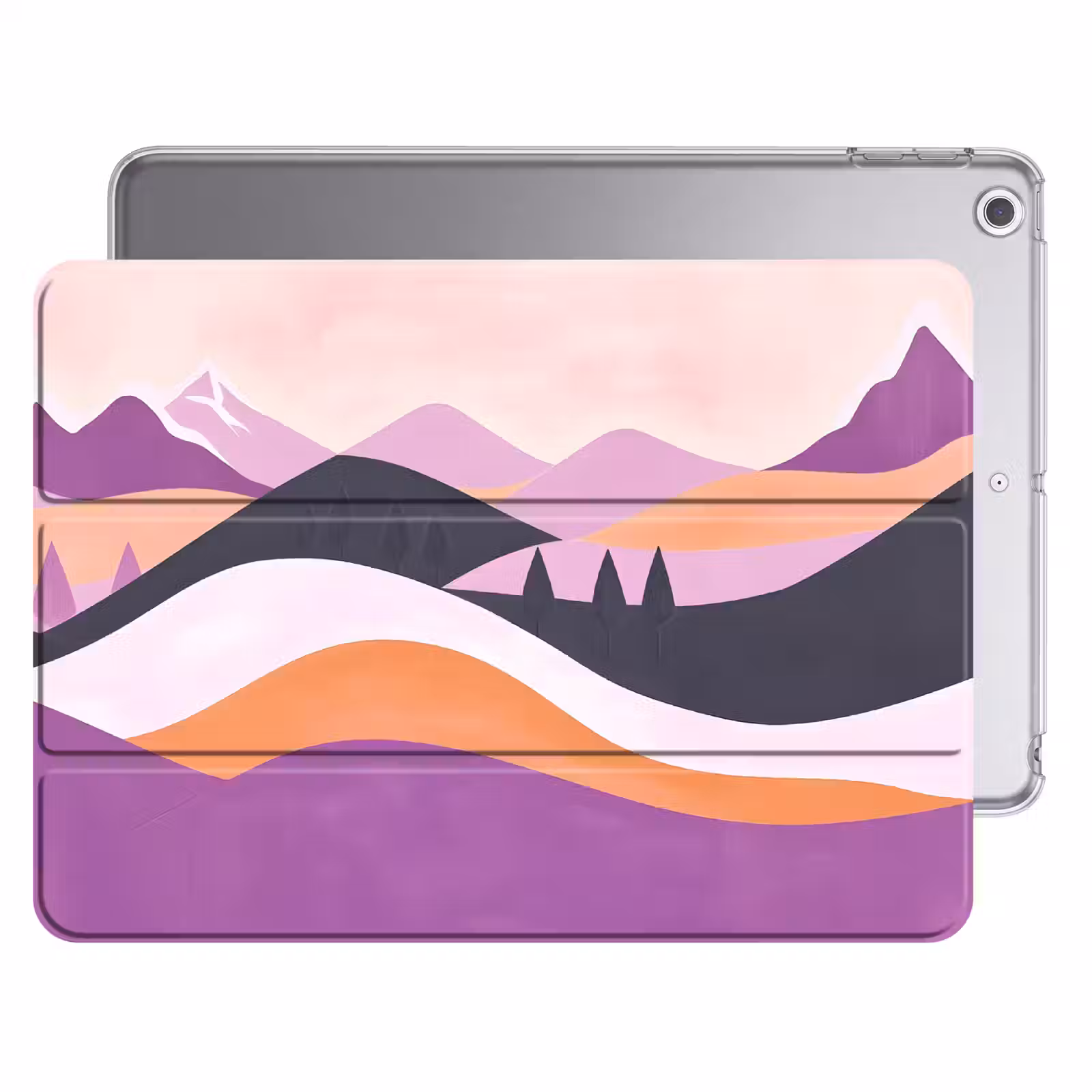 iPad hoes - Abstract - Heuvels - Bomen - Groen — 1