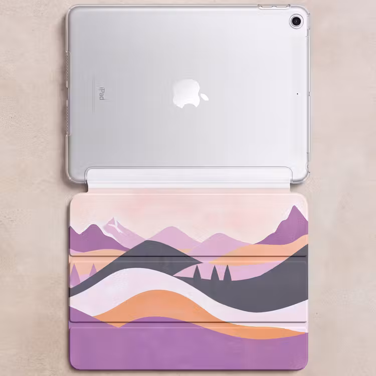 iPad hoes - Abstract - Heuvels - Bomen - Groen — 6