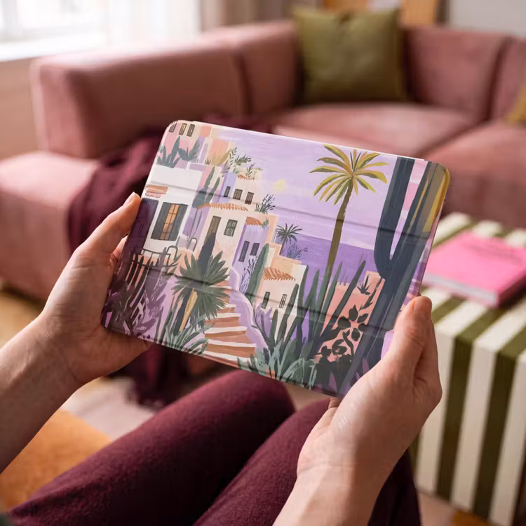 iPad hoes - Huizen - Minimalistisch - Palmbomen - Kust — 3