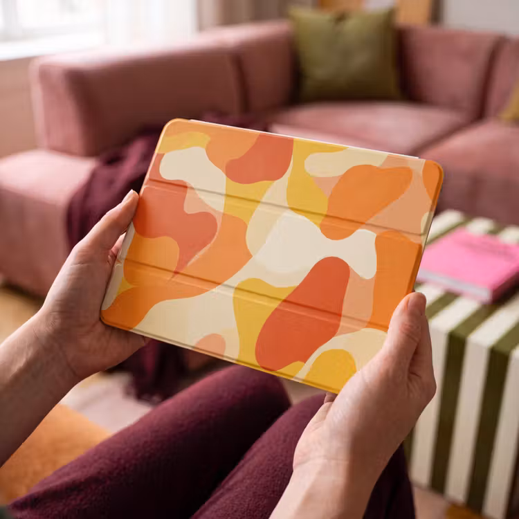 iPad hoes - Abstract - Vormen - Oranje — 3