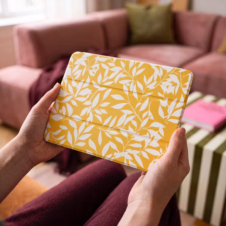 iPad hoes - Bladeren - Takken - Geel — 3