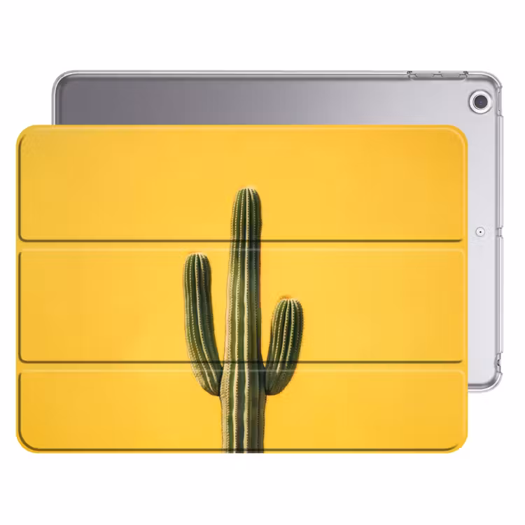 iPad hoes - Cactus - Groen - Minimalistisch — 1