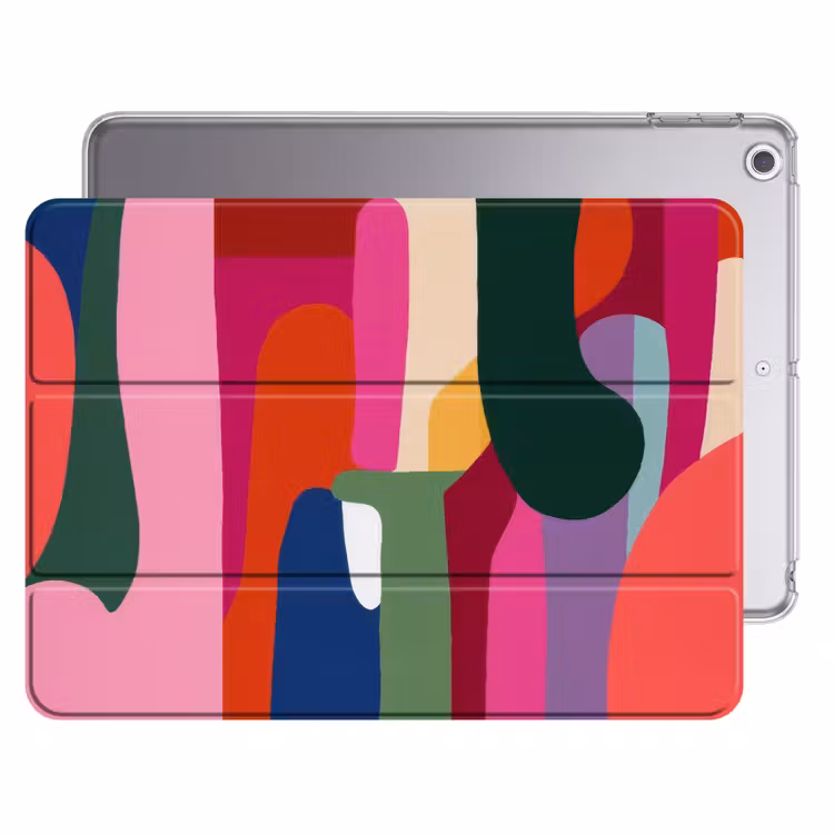 iPad hoes - Kleurvakken - Recht - Rond - Abstract — 1