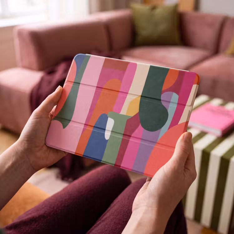 iPad hoes - Kleurvakken - Recht - Rond - Abstract — 3