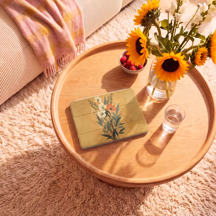 iPad hoes - Bladeren - Boeket - Bloemen - Geel — 2