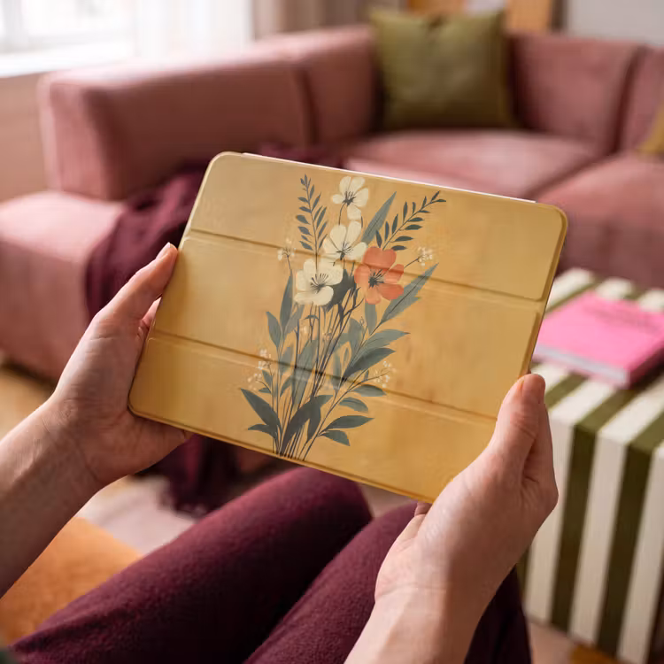 iPad hoes - Bladeren - Boeket - Bloemen - Geel — 3