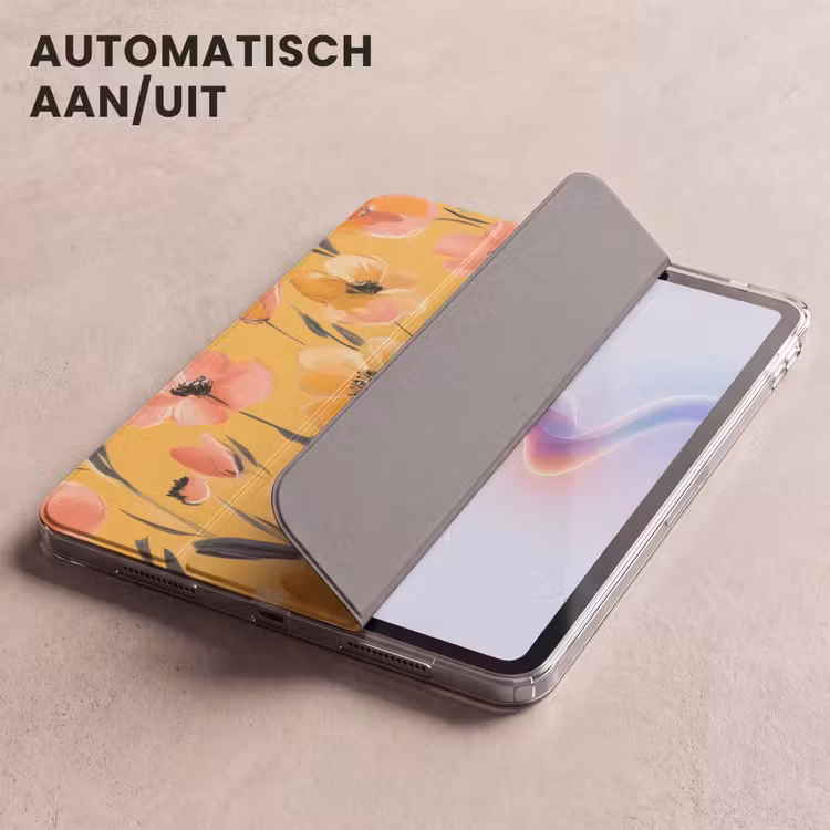 iPad hoes - Bloemen - Geschilderd - Geel — 4