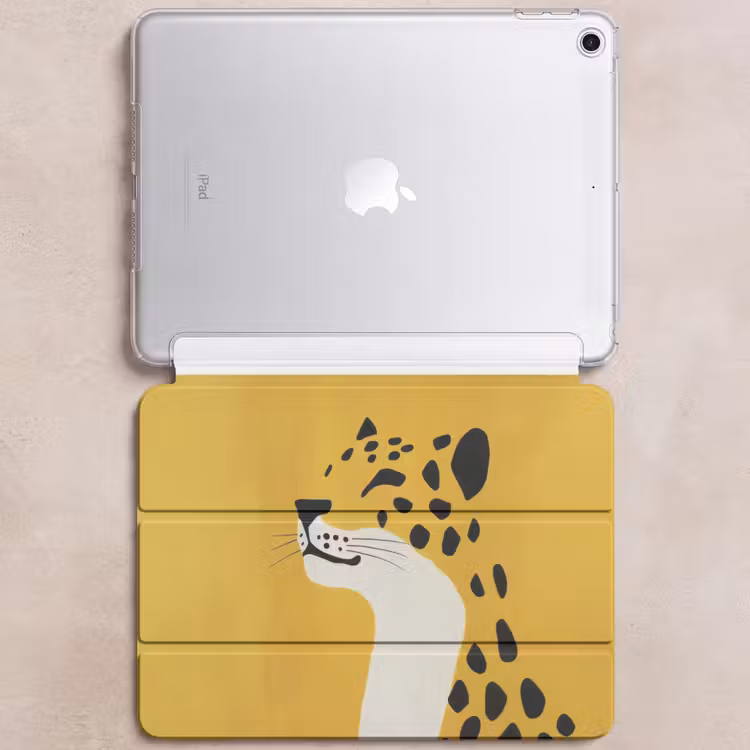 iPad hoes - Cheetah - Illustratie - Geel — 6