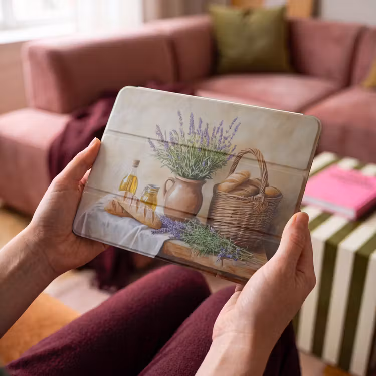 iPad hoes - Lavendel - Brood - Stilleven — 3
