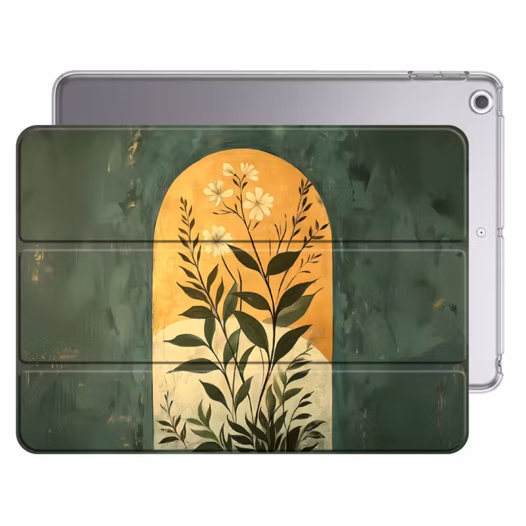 iPad hoes - Plant - Bloemen - Wit — 1