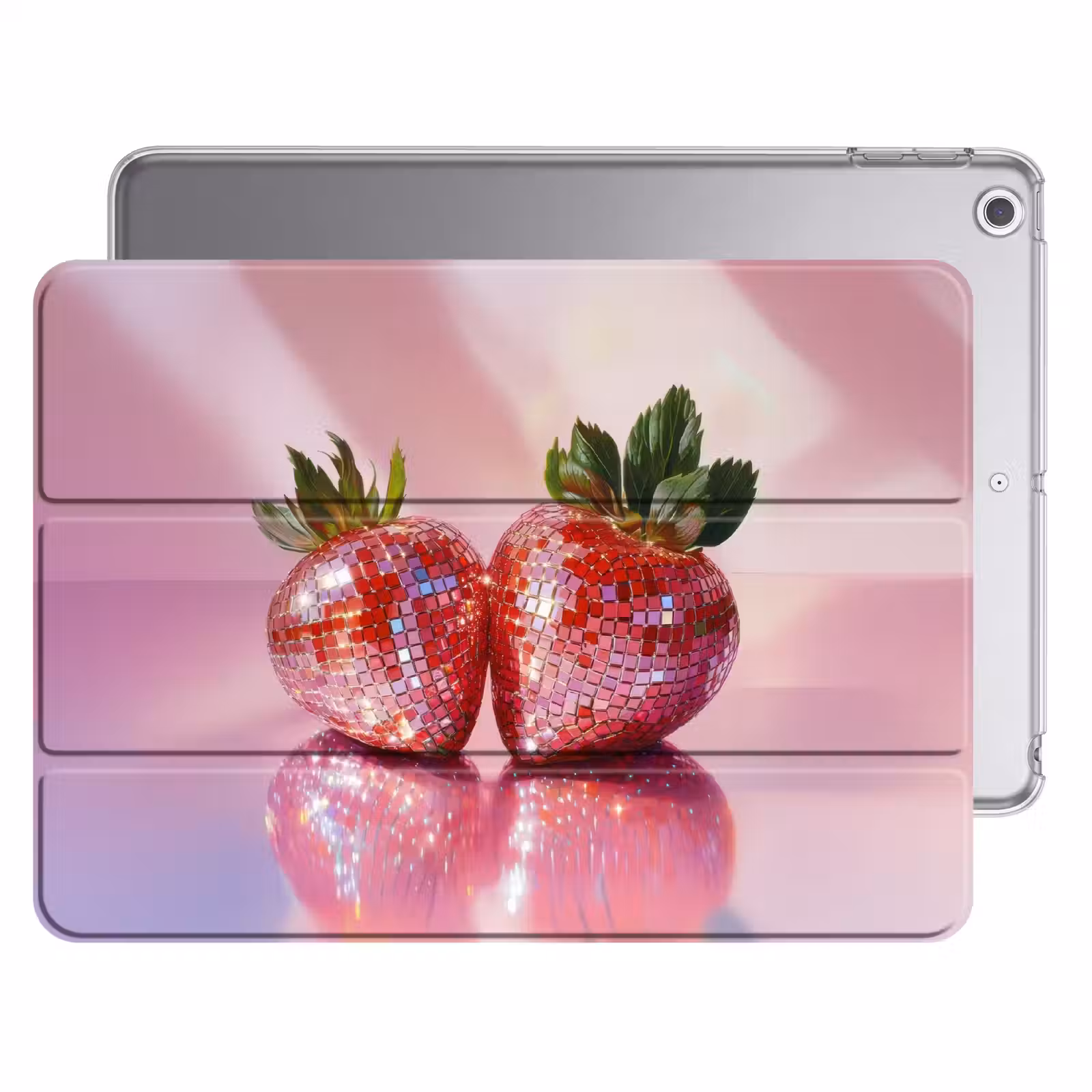 iPad hoes - Disco - Fruit - Glitter - Strawberry — 1