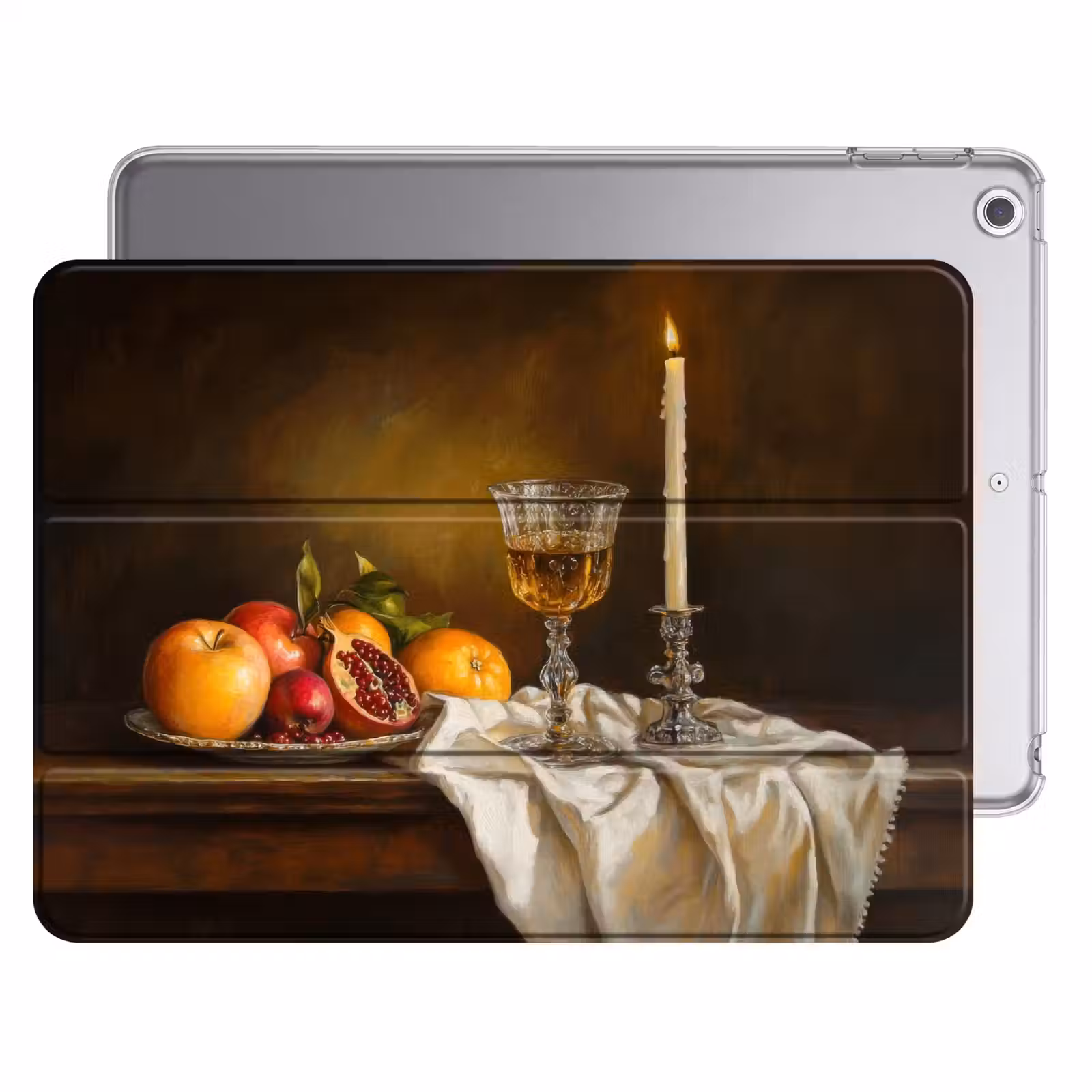 iPad hoes - Fruit - Stilleven - Wijn - Kaars — 1