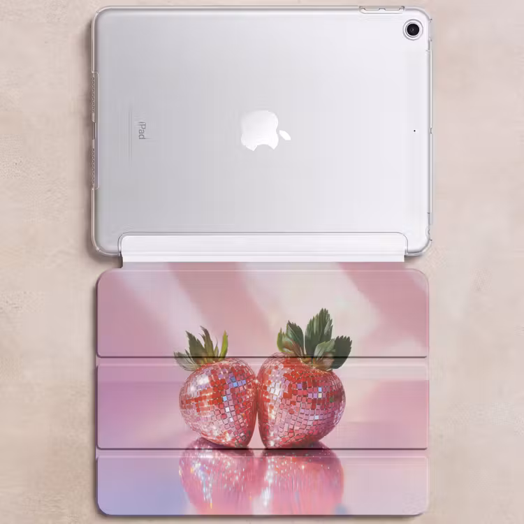 iPad hoes - Disco - Fruit - Glitter - Strawberry — 6