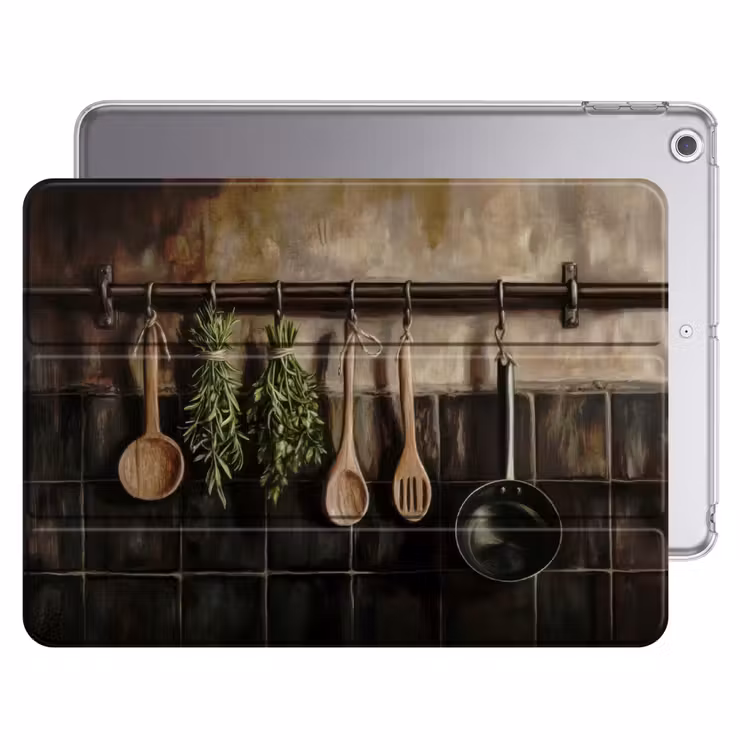 iPad hoes - Keukengerei - Rustiek - Tegels - Kruiden — 1