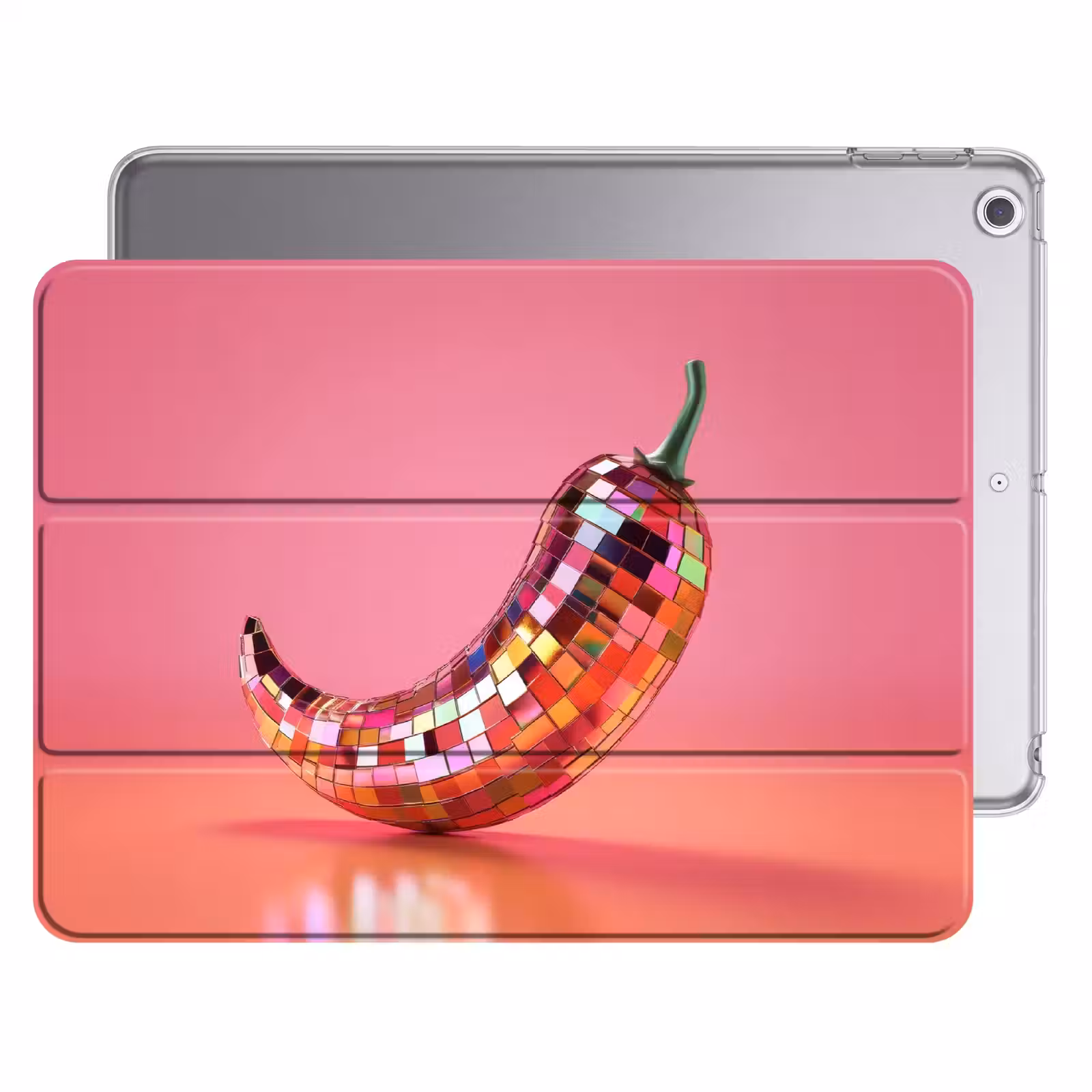 iPad hoes - Peper - Disco - Rood - Glitter — 1